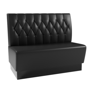 Gastro Sitzbank Amsterdam Diamond Schwarz.png